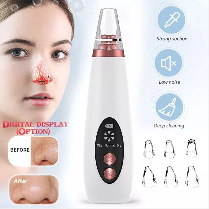 

Facial Pore Removal Blackheads Acne Vacuum Removal Acne Acne Pimples Removal Tool Facial Peeler Deep Cleansing Skin Beauty Care