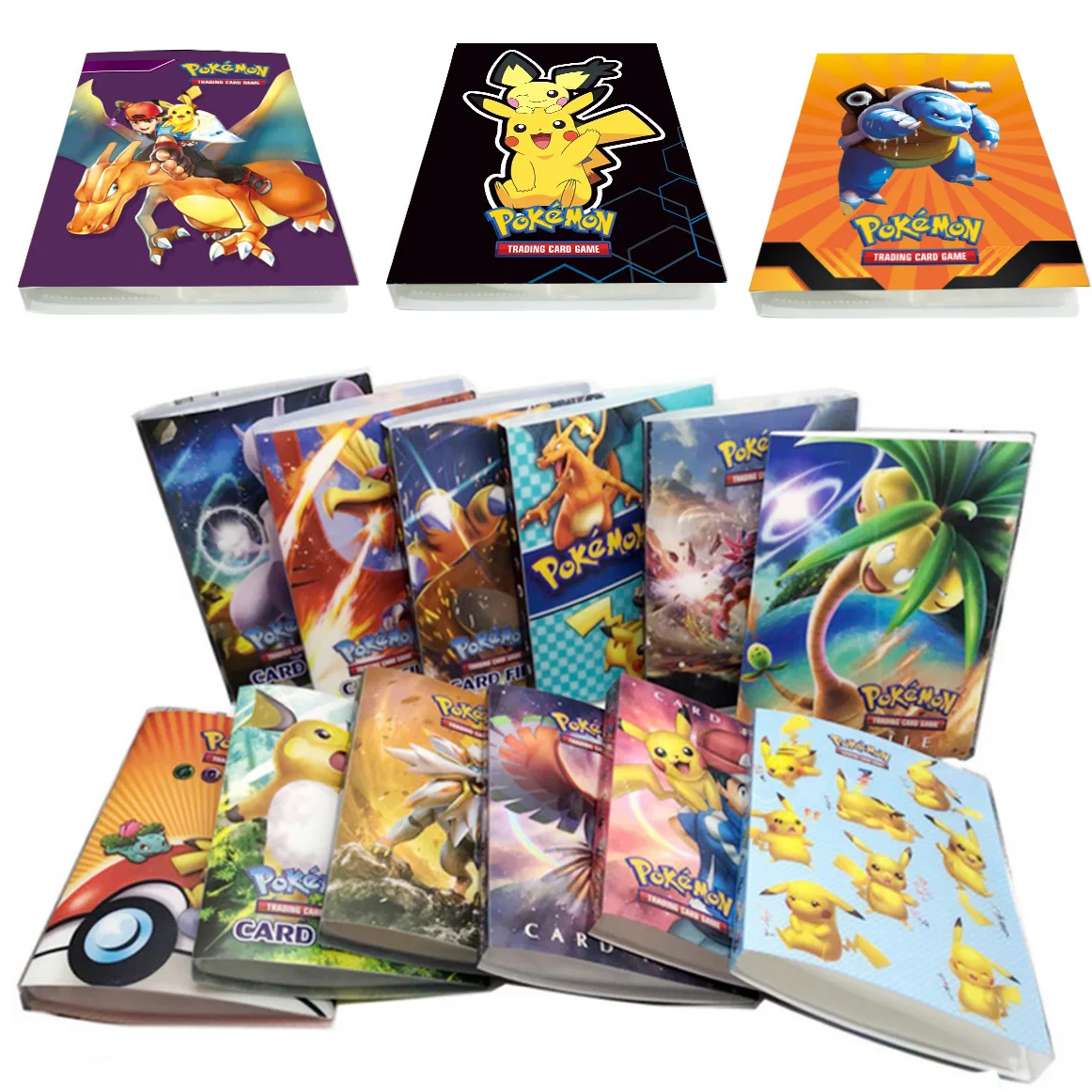 Pokemon Cards Album Book Takara Tomy Cartoon Anime New 240pcs Game Card