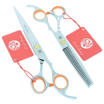

7.0" Professional Dog Grooming Scissors JP440C Pet Straight Cutting Shears 6.5" Animal Thinning Scissor Dog Hair Trimmers A0129B