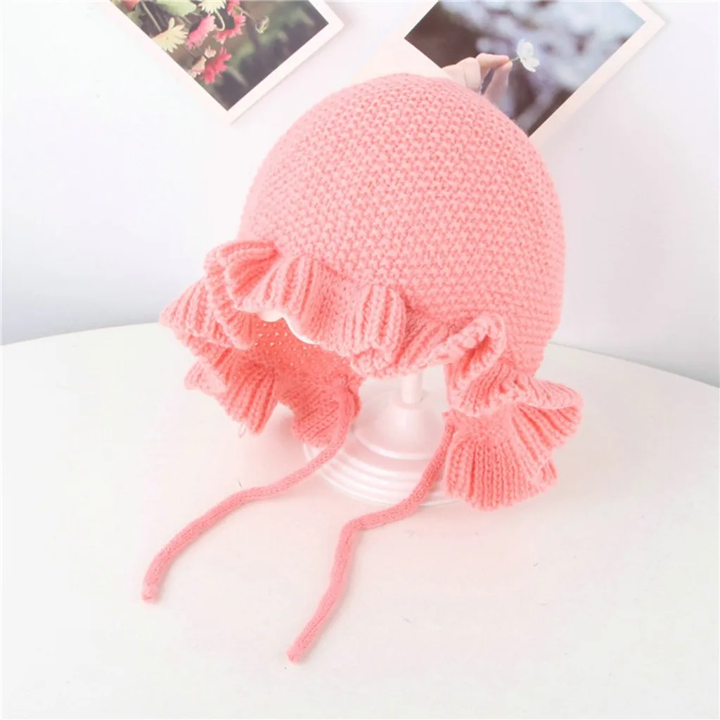 Children winter hat for girls knitted beanies Woolen cap for girls Colorful winter hat for girls Hats for newborns