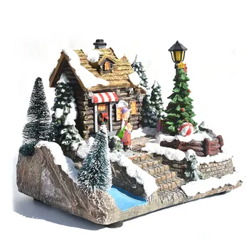 Hars Kerst Scène Dorp Huizen Stad Met Warm Wit Led Licht Vakantie Geschenken Xmas Decoratie Voor Nieuwe Jaar 2021 Hars Kerst Scène Dorp Huizen Stad Met Warm Wit Led Licht Vakantie Geschenken Xmas Decoratie Voor Nieuwe Jaar 2021