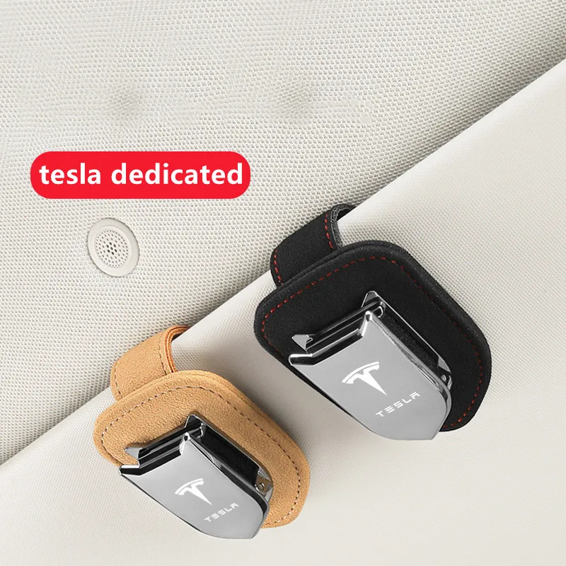 Tesla Sun Visor Glasses Best Deal on Glasses Holder with Visor