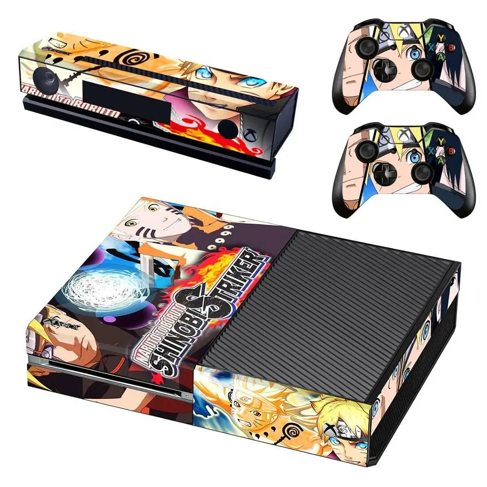 Наклейки для xbox one s Naruto to Boruto Shinobi Striker для xbox one консоль Kinect два контроллера