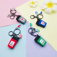 Douyin Стиль Знаменитостей разделительная мусорная банка брелок эпоксидная разделительная мусорная игрушка кулон креативный Подарочный мешок кулон