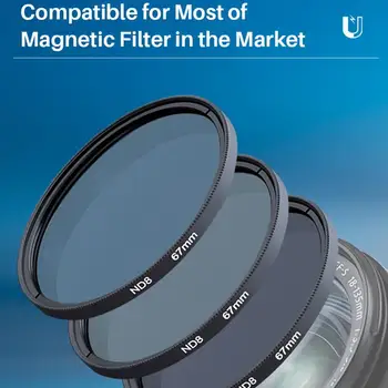 

For SLR Camera Magnetic Filter Adapter Ring Lens Filter Quick Switch Adapter Holder Bracket For Canon Nikon Sony