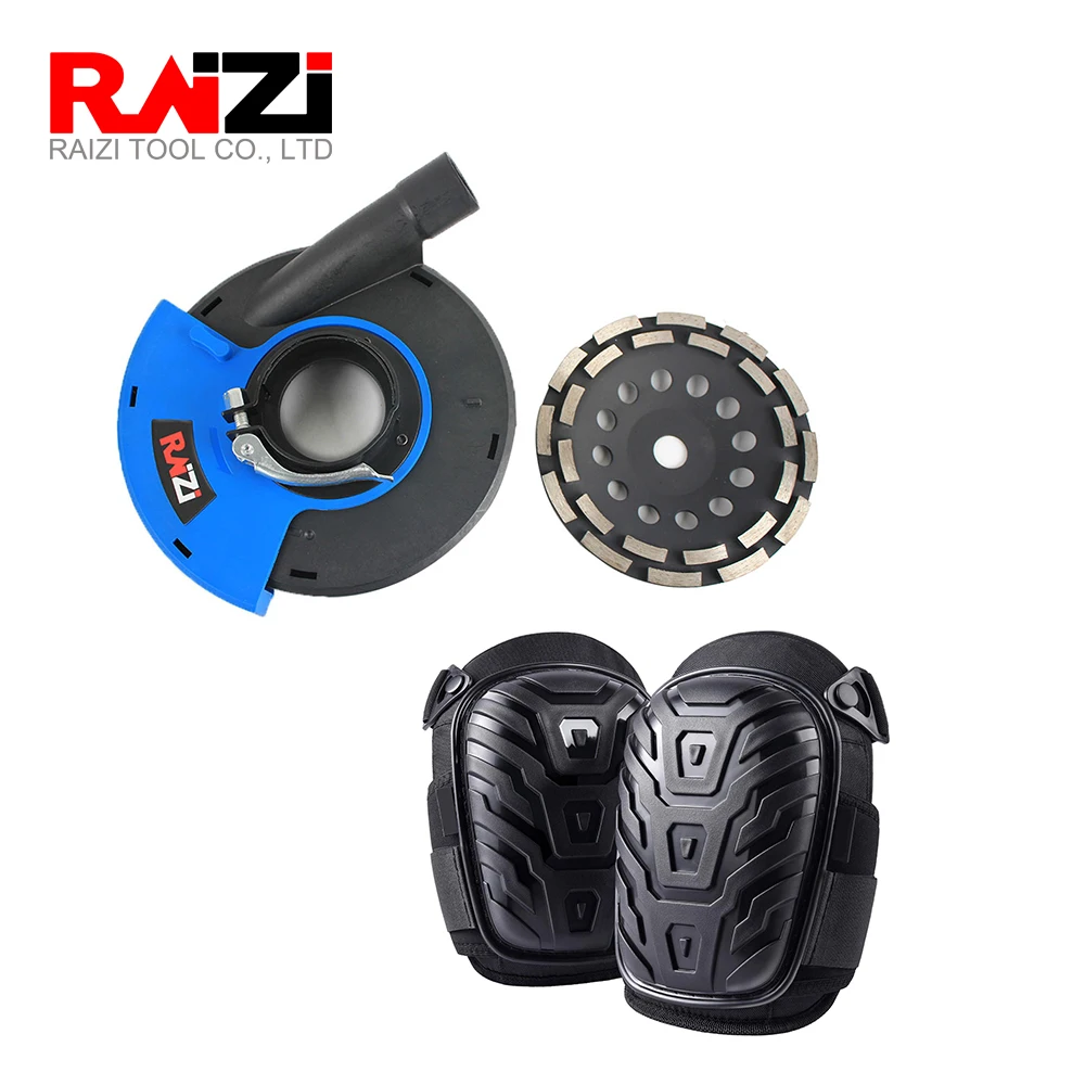 7 inch/180 mm angle grinder dust shroud kit for concrete surface grinding collector cover tool | Инструменты