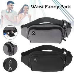 Sports Waist Bag Running Belt Fanny Pack with Adjustable Strap Waterproof Non-Slip Chest Pouch for Hiking Cycling Night Running