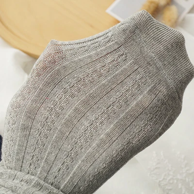 Light Grey Новое поступление, хлопковые трикотажные колготки для маленьких девочек от 2 до 8 лет Детские колготки, однотонные танцевальные колготки 8 цветов - Цвет: Light Grey