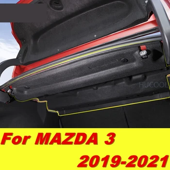 

For Mazda3 Mazda 3 2019 2020 2021 auto trunk Acoustic cotton Tail box Noise reductionDustproof cotton car accessories