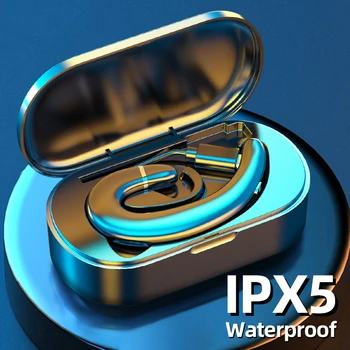 

Wireless Headphones 5.0 Bluetooth Earphone Bone Conduction Headsets Wireless Sports Waterproof Earphones for Iphone Samsung Ipx5