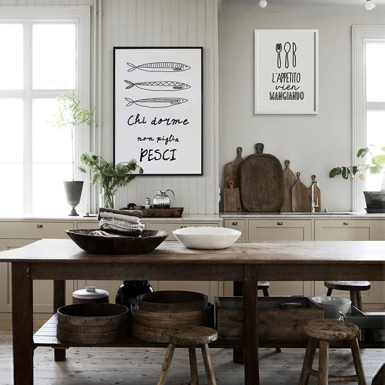 Italian-Quote-Fish-Tableware-Prints-Posters-on-Canvas-Kitchen-Decorative-Paintings-Wall-Art-Modern-Pictures-for (1)