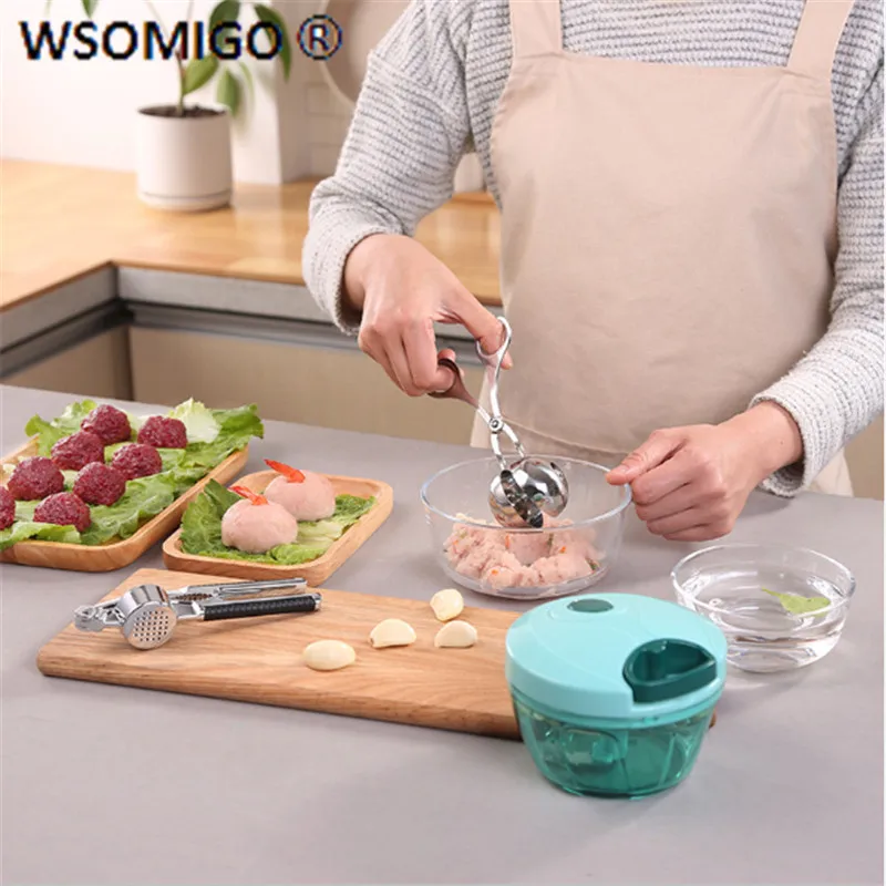 Кухонные аксессуары WSOMIGO 1 шт. рыбные шарики из нержавеющей стали стандартный