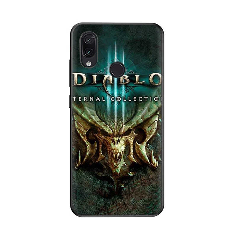 Diablo мягкий чехол для телефона Redmi 5 6 A 6 Pro S2 7 GO Note 5 6 7 Pro 4 4X 5A Prime - Цвет: B3