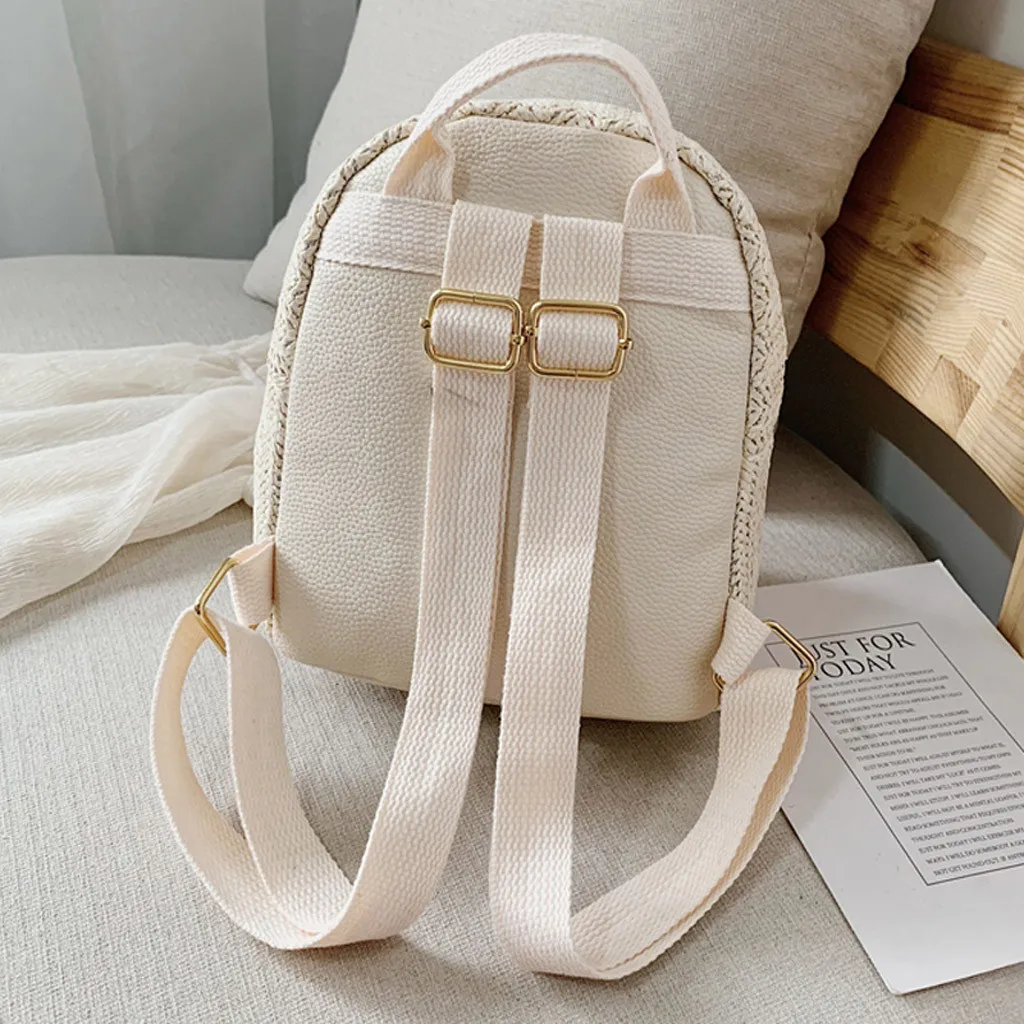 Летняя соломенная сумка на плечо mochilas mujer, модная уличная тканая сумка на плечо для родителей и детей, сумка-рюкзак# C7