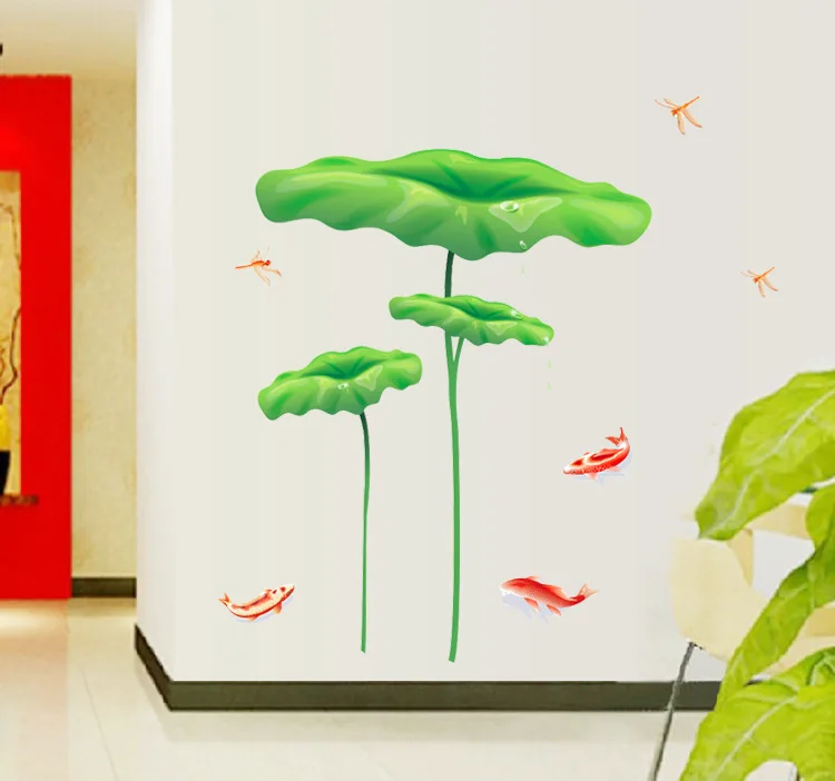 Персонализированные и креативные наклейки на стену, бумага для детского сада, школьные декоративные наклейки в китайском стиле, клей для гостиной