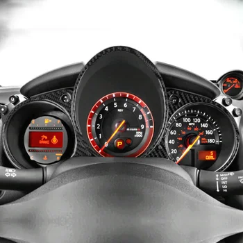 

For Nissan 370Z 2009-20 Carbon Fiber Cover Carbon Fiber Instrument Panel Duable