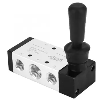 

4H310-10 Hand Pull Pneumatic Mechanical Valve PT3/8 2 Position 5 Way Manual control