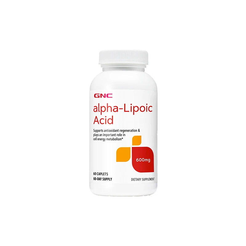 

alpha-Lipoic Acid 600 mg 60 capsules Supports antioxidant regeneration & plays an important role in cell energy metabolism