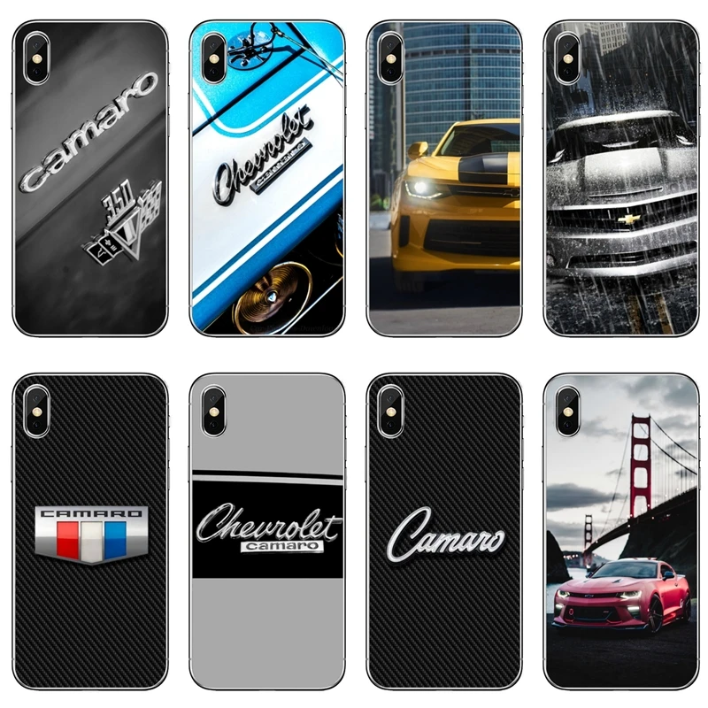 Для iPhone 11 pro XR X XS Max 8 7 6s plus SE 5s 5c iPod Touch 5 6 чехол для Chevrolet Camaro Super Car|Бамперы| |