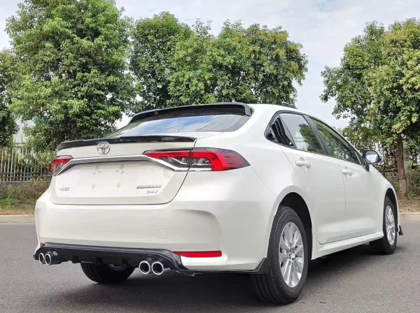 Для toyota corolla задний спойлер высокого качества PP Материал задний бампер
