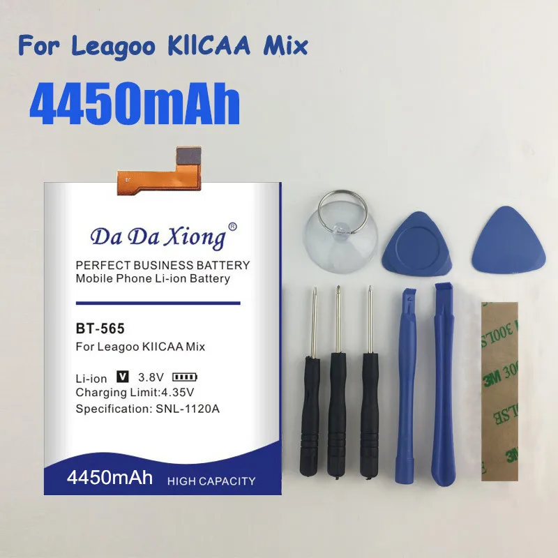 BT-565 4450 мАч сменные батареи для Leagoo KIICAA Mix T5 T5C Смартфон батарея+ gfit