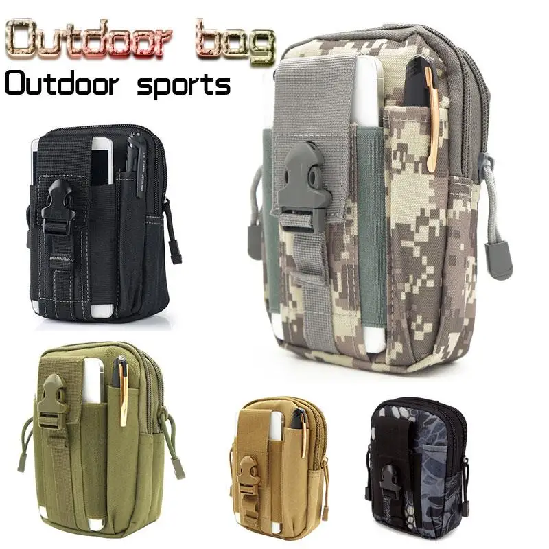 

Waist Pack Bag Durable Universal Oxford Cloth Outdoor Camping Hunting Tactical Belt Pouch Multifunction Waterproof