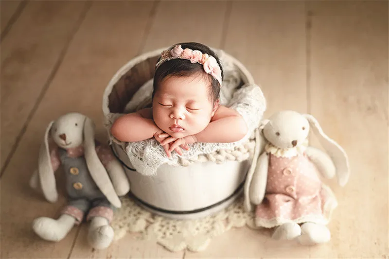 F-blue Newborn Fotografia Bambino Posa Mini Divano Sedia Decorazione degli Accessori Infantili Studio Puntelli di ripresa 