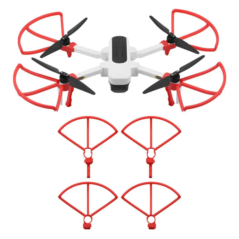

For Habson Hubsan Zino H117S Four-Axis Aircraft Drone Remote Control Propeller Blade Protection Ring Shield Ring Shield Tripod