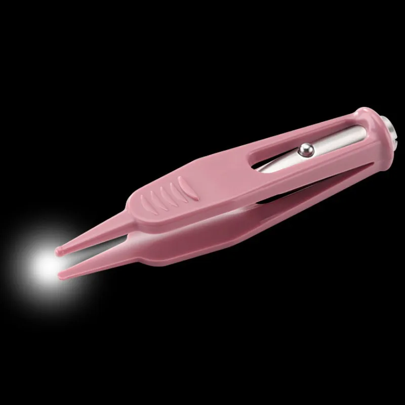 Нержавеющая сталь Нос Ухо Набор инструментов для уборки светодиодный светящийся ушной Воск Удаление инструмент для чистки ушей Пинцет