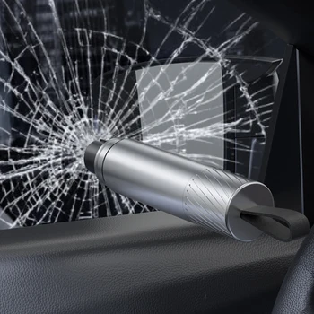 

Auto Emergency Hammer Safety Hammer Glass Window Breaker Seat Belt Cutter Life-saving Escape Auto Emergency Accessories Tools