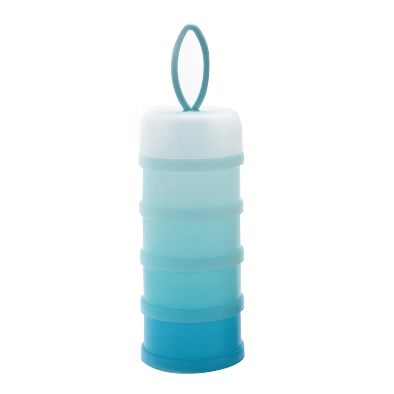 

4 Layers Baby Container PP Milk Powder Box Infant Portable Food Storage Candy Sealing Essential Grains Toddle Feeding Dispenser