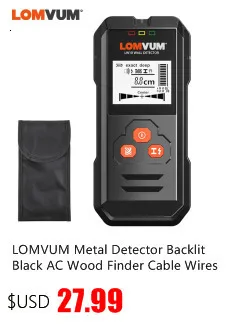 LOMVUM 40M 60m 80m 100m Laser Rangefinder Digital Laser Distance Meter battery-powered laser range finder tape distance measurer