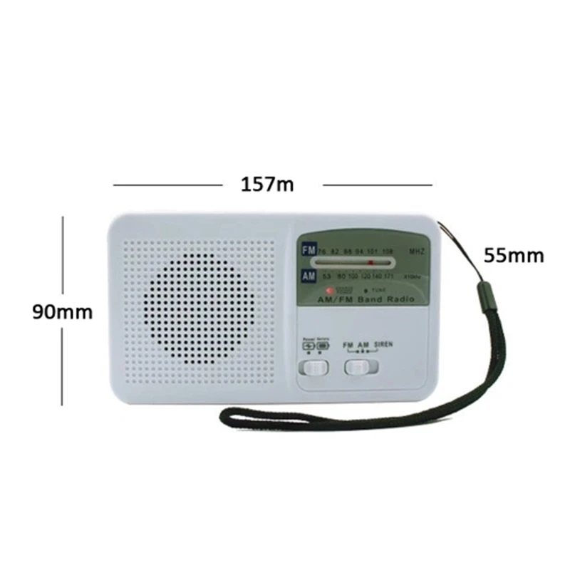 Солнечная энергия радио аварийный банк питания для мобильного телефона FM AM двухдиапазонный радио для наружного радио телефона зарядное устройство фонарик рукоятка