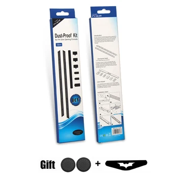 

2 in 1 Dust Proof Cover Case Mesh Stopper Pack Kits for PS4/PS4 SLIM/PS4 PRO GamE Console Prevention Cover Dustproof Kit