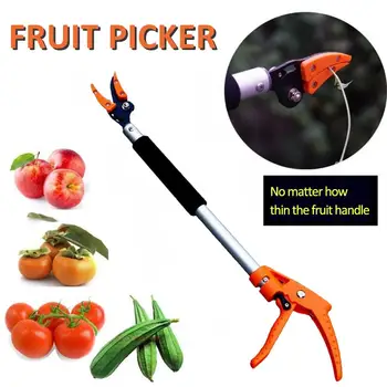 

Cut Hold Tree Pruner Durable Convenient Short Reach Fruit Picker Branches Bypass Trimming Lopper For Orchards Parks Farms