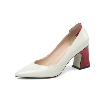 

Colored Heel Fashion Women High Heel Shoes Pointed Toe Girls Party Wedding Shoes Spring Women Pumps High Heels