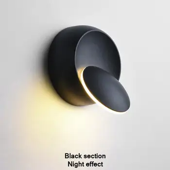 

Hot LED Wall Lights Bed Decoration Side Lamp Bedroom Ceiling Lamp 360 Degree Rotation Adjustable Light For Modern Home Interior