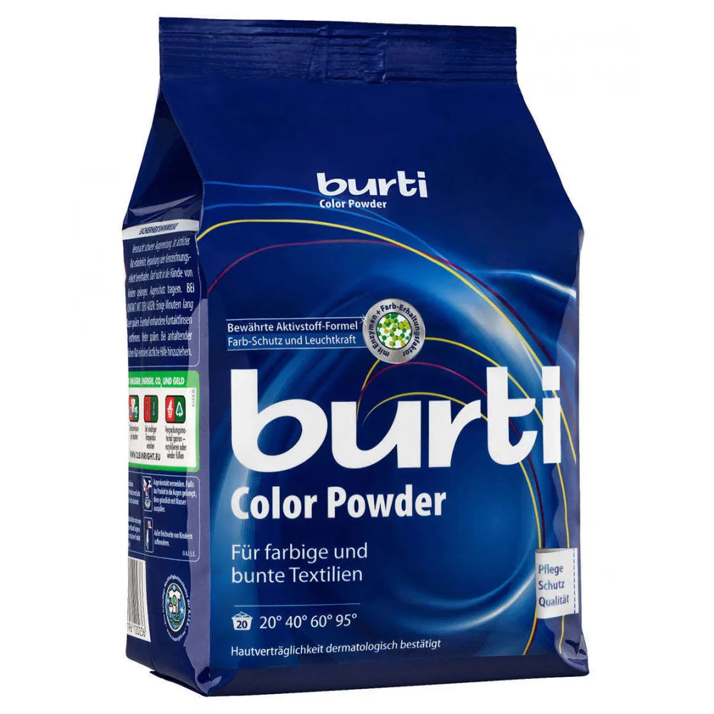 Стиральный порошок для цветного и тонкого белья «Color» Burti, 1.5 кг