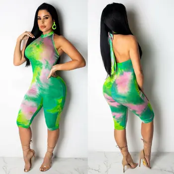 

Women Clubwear Playsuit Bodycon Jumpsuit Summer Romper Trousers Shorts Party