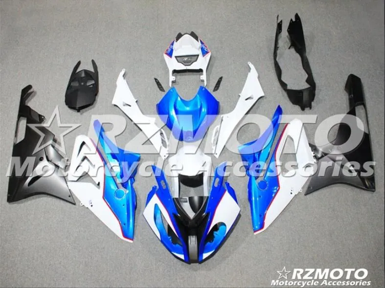 

New Style ABS Injection Mold Motorcycle Full Fairings kit Fit For S1000RR 2015-2016 15 16 Fairing bodywork Set Custom Blue White