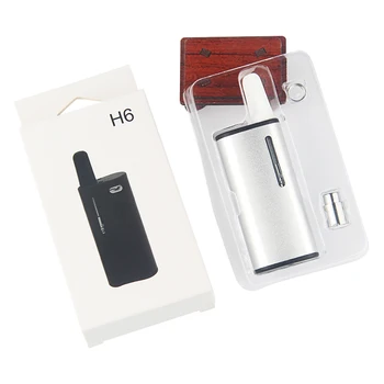 

H6 Starter Kit with Vape Box Mech Mods 350mAh Preheat Battery Vaporizer Ceramic Glass Cartridges Atomizer Magnetic