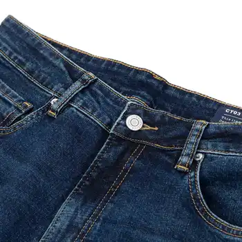 سيموود 2022 ربيع شتاء جديد مريح مدبب الجينز الرجال الصلبة الكاحل طول سراويل جينز حجم كبير ماركة الملابس SK13081 2