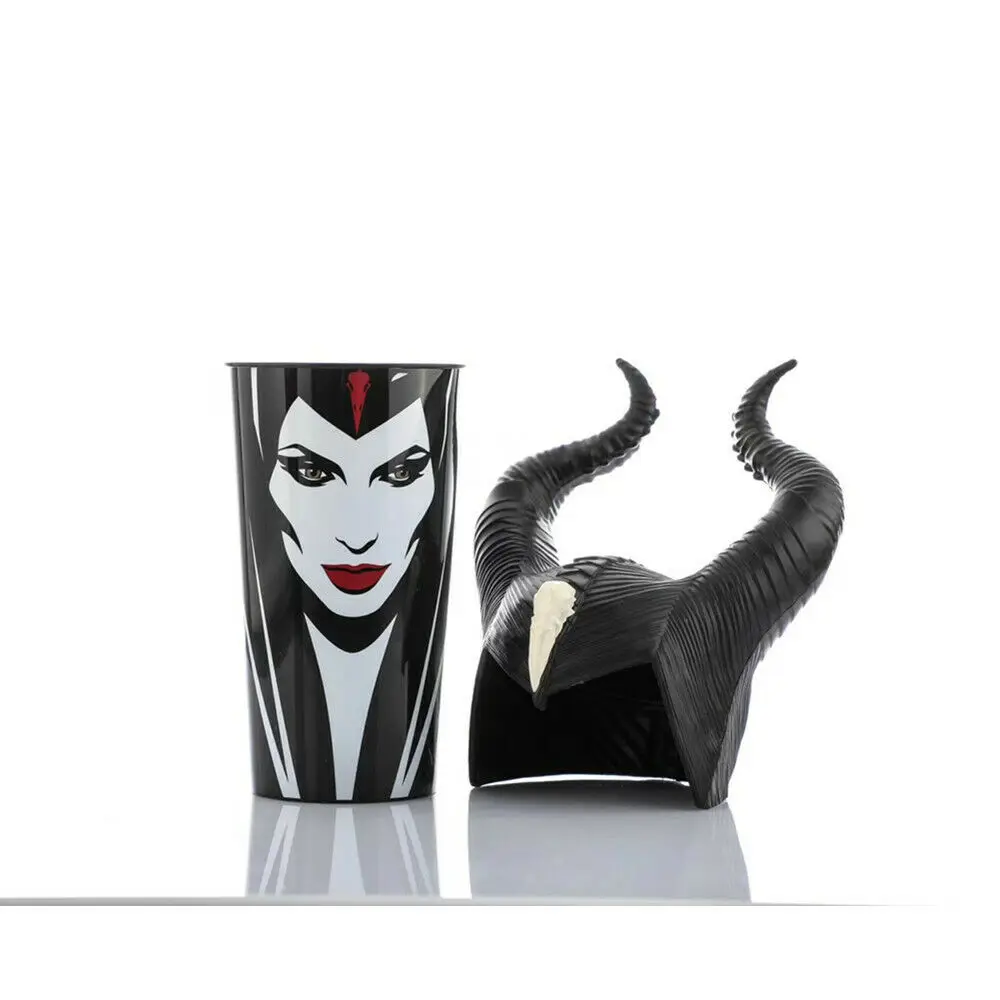 Maleficent рога ведьмы косплей Кубок Черная Королева Косплей чашка с рожком Хэллоуин косплей вечерние реквизит подарок Прямая поставка