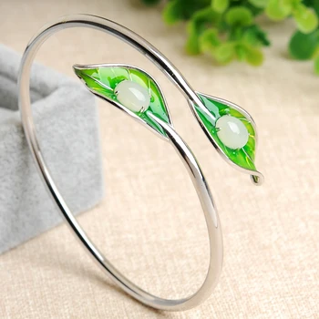 

925 set genuine and Tian Baiyu bracelet fashion women's silver bracelet with certificate