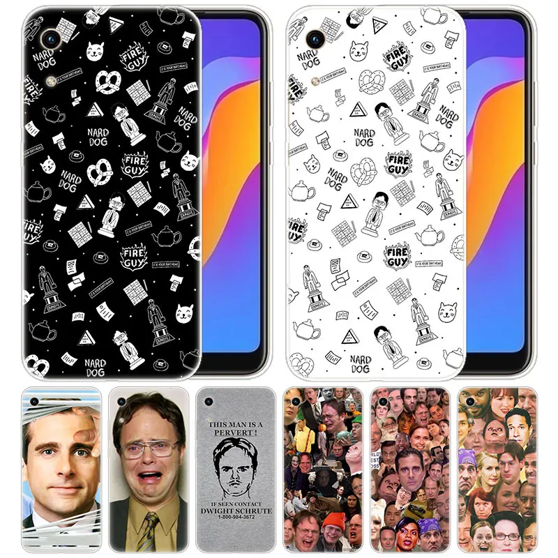 luxury Silicone Case The office tv show Remarkable for Huawei Honor 9X 8A 7A 20 Pro 7X 8X 7S 8S 8 9 10 Lite View 20i 10i Play | Мобильные