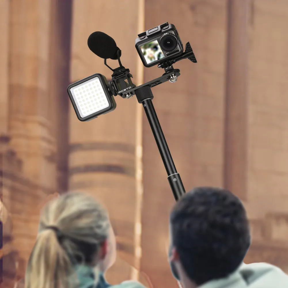 Для DJI Osmo действие для камеры Gopro сапоги на холодную погоду с тремя адаптер надстройки держатель для DJI OSMO Карманный карданный
