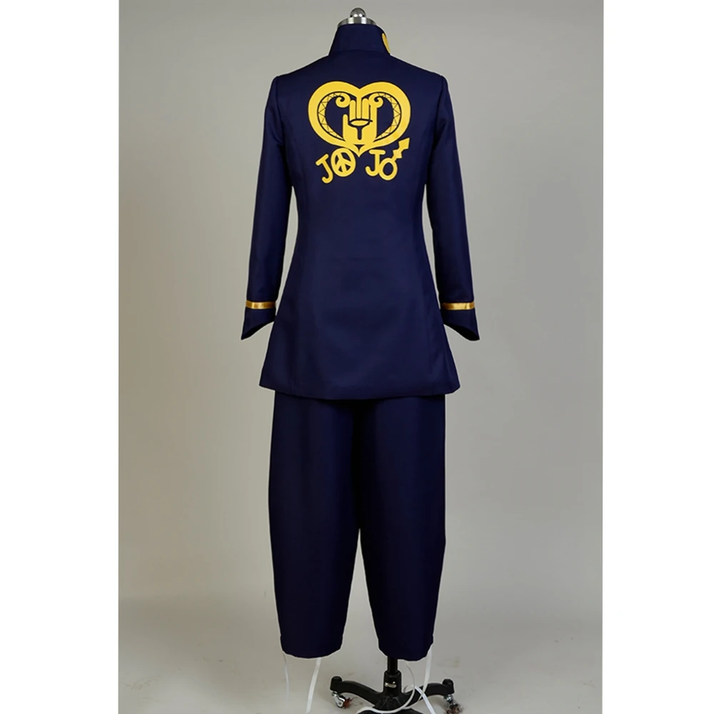JoJo's Необычные Приключения Josuke Higashikata Косплей Костюм унисекс Хэллоуин костюм