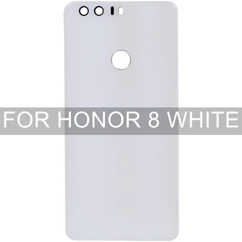 Для Honor 8 Lite Задняя стеклянная крышка батареи Задняя Дверь Корпус панель для Huawei Honor 8 Lite Задняя стеклянная крышка Honor8 Lite - Цвет: 8 White