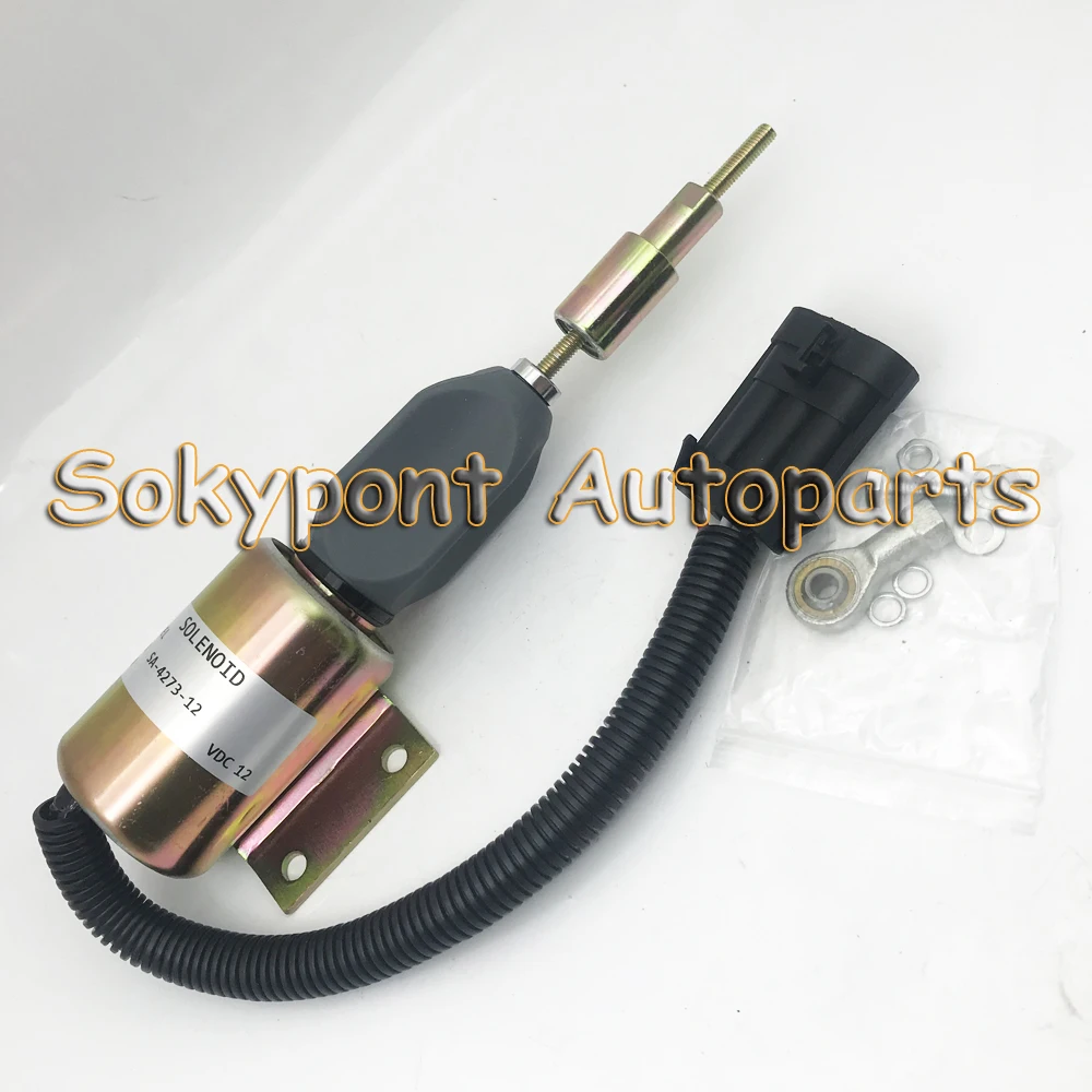 12v Электромагнит отключения подачи топлива SA-4273-12 для 7.8L двигателя тяжёлого грузовика F3HZ9N392D F3HZ9A594A 2003ES-12E6UC4B5S2 1 шт