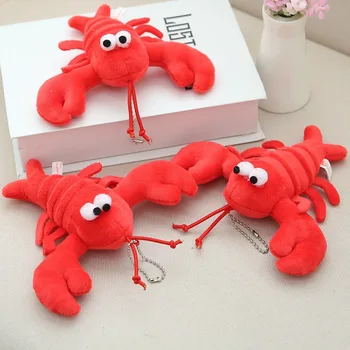 

Creative crayfish crab plush pendant animal doll shop celebration gift keychain headband accessories
